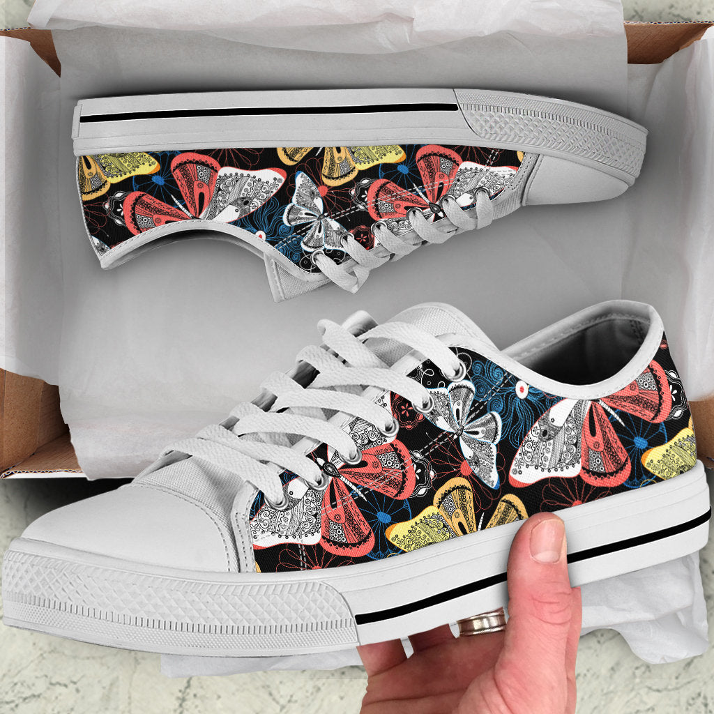Colorful Butterflies Decor Shoes