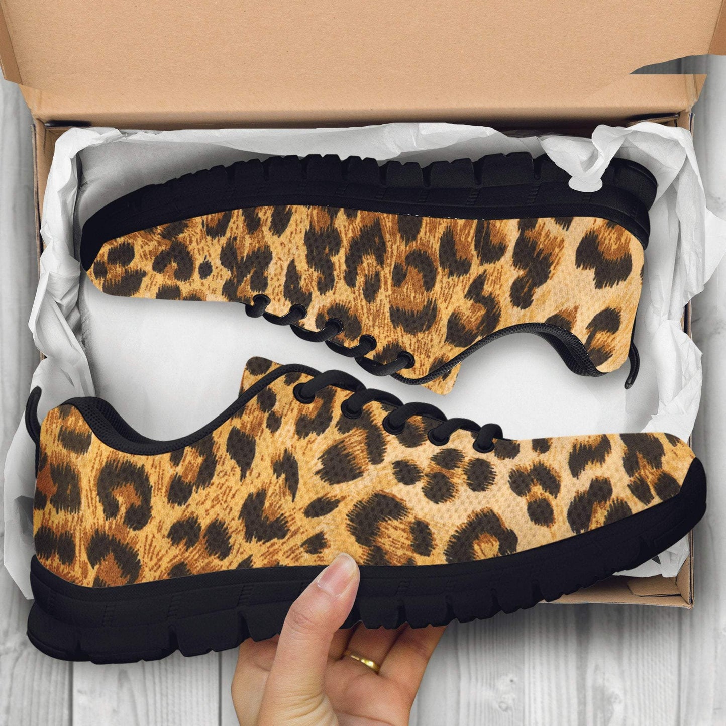 Leopard Print Sneakers