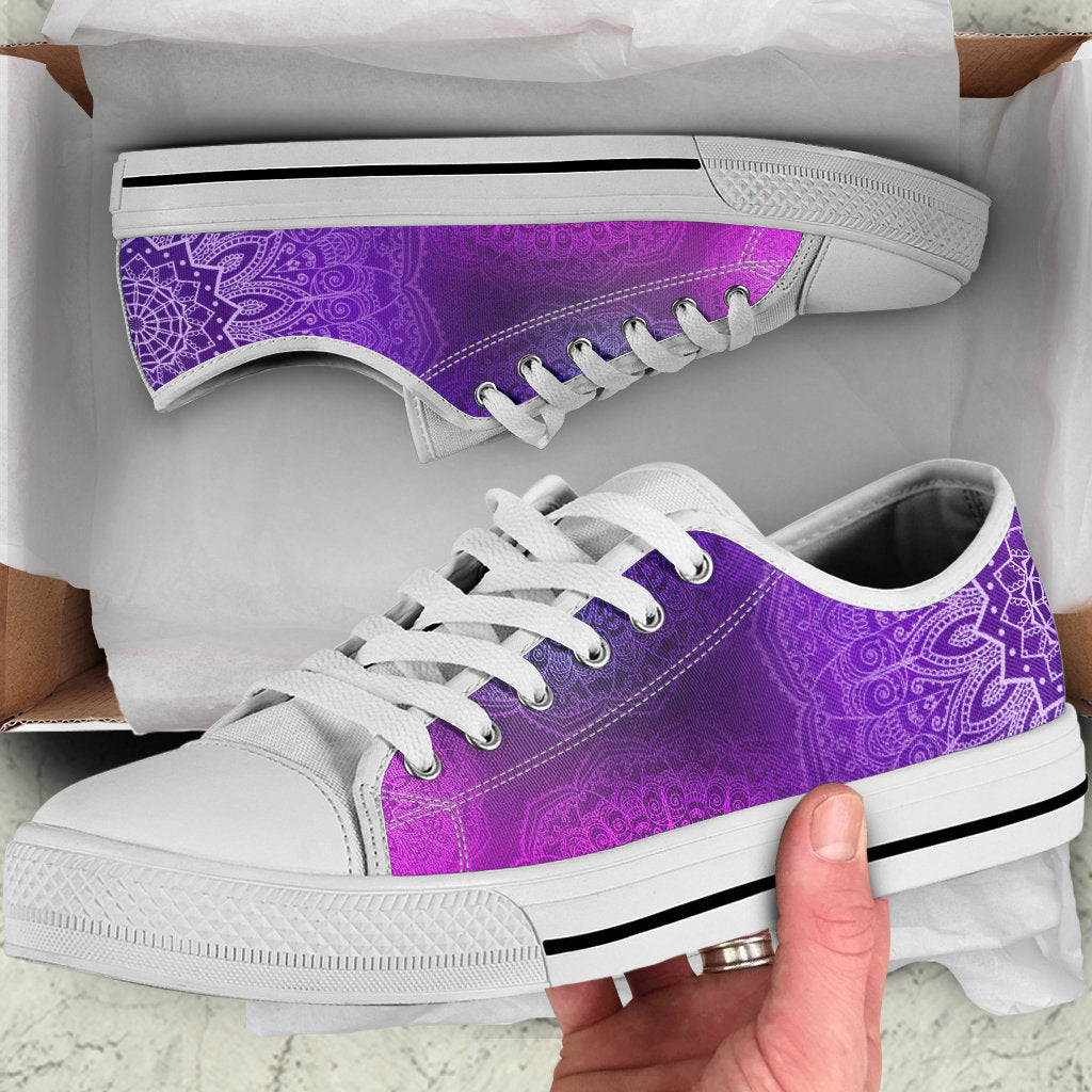 Purple Mandalas Shoes