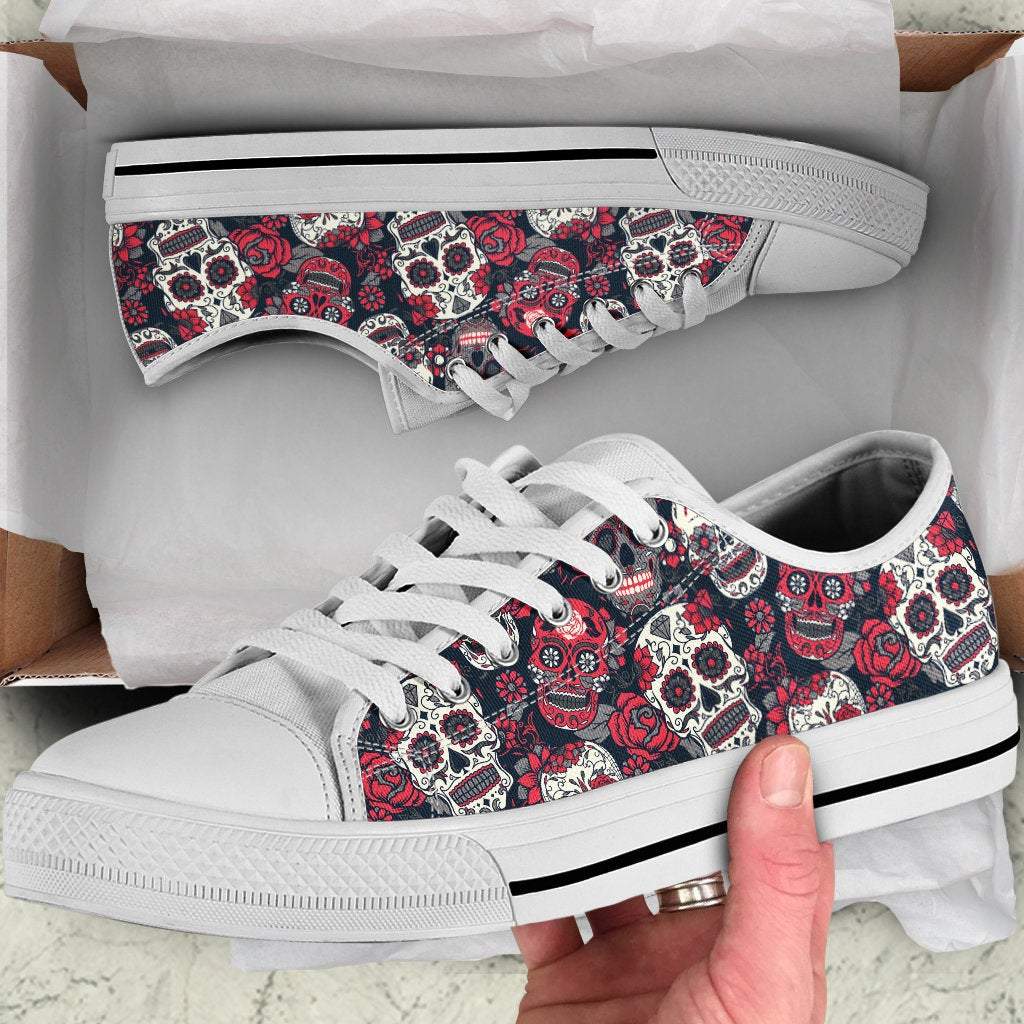 Sugar Skulls & Roses Shoes