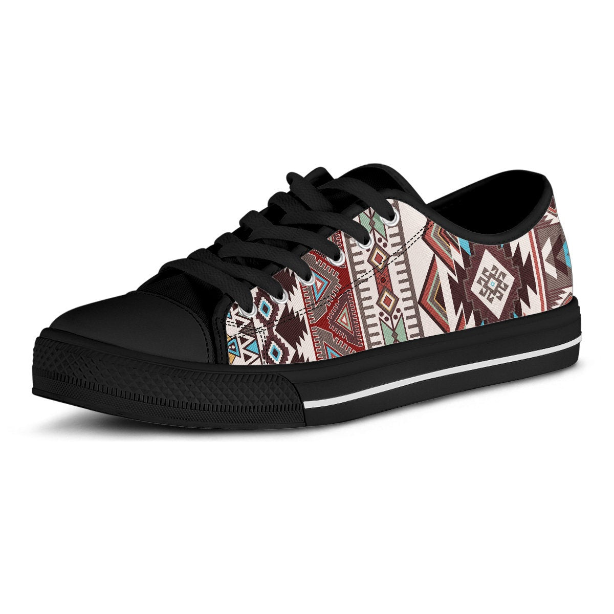 Brown Boho Aztec Shoes
