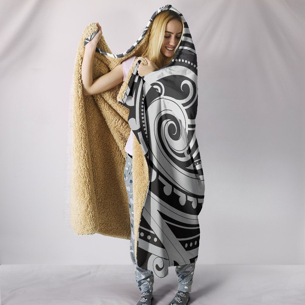 Tribal Maori Hooded Blanket
