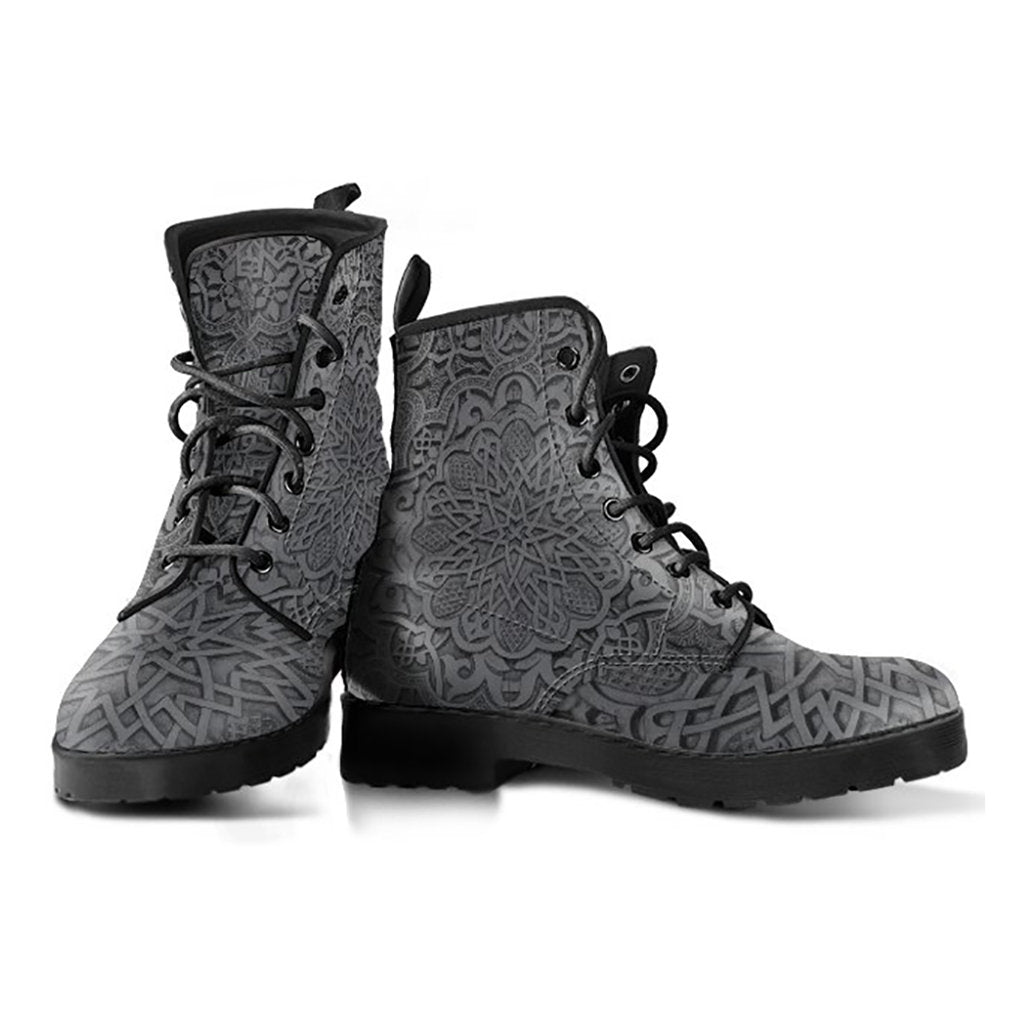 Vintage Mandala Decor Womens Boots