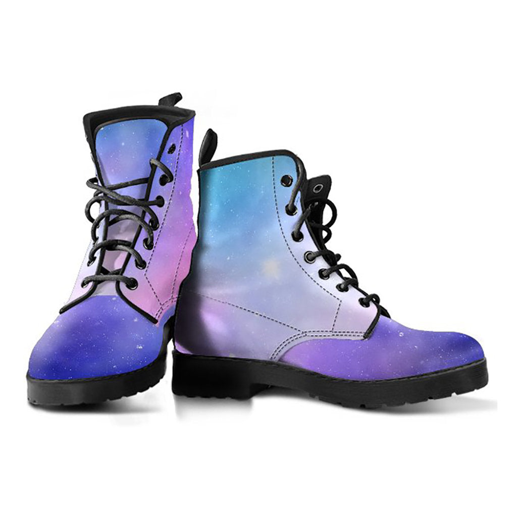 Pink & Purple Galaxy Womens Boots