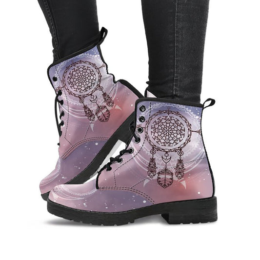 Pink Dream Catcher Womens Boots