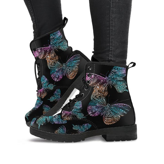 Boho Butterflies Womens Boots