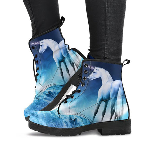 Blue Unicorn Womens Boots