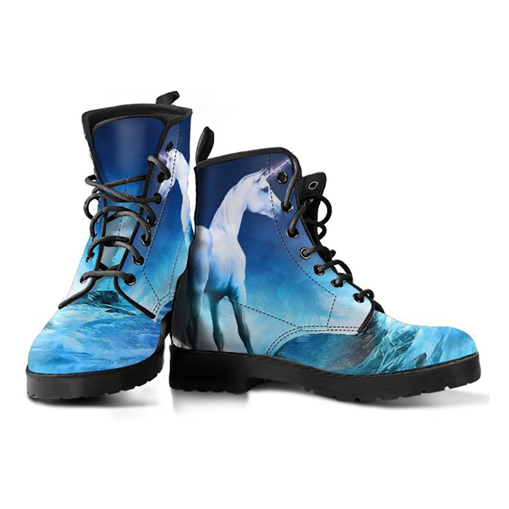 Blue Unicorn Womens Boots