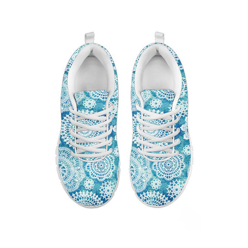 Blue Mandalas Sneakers