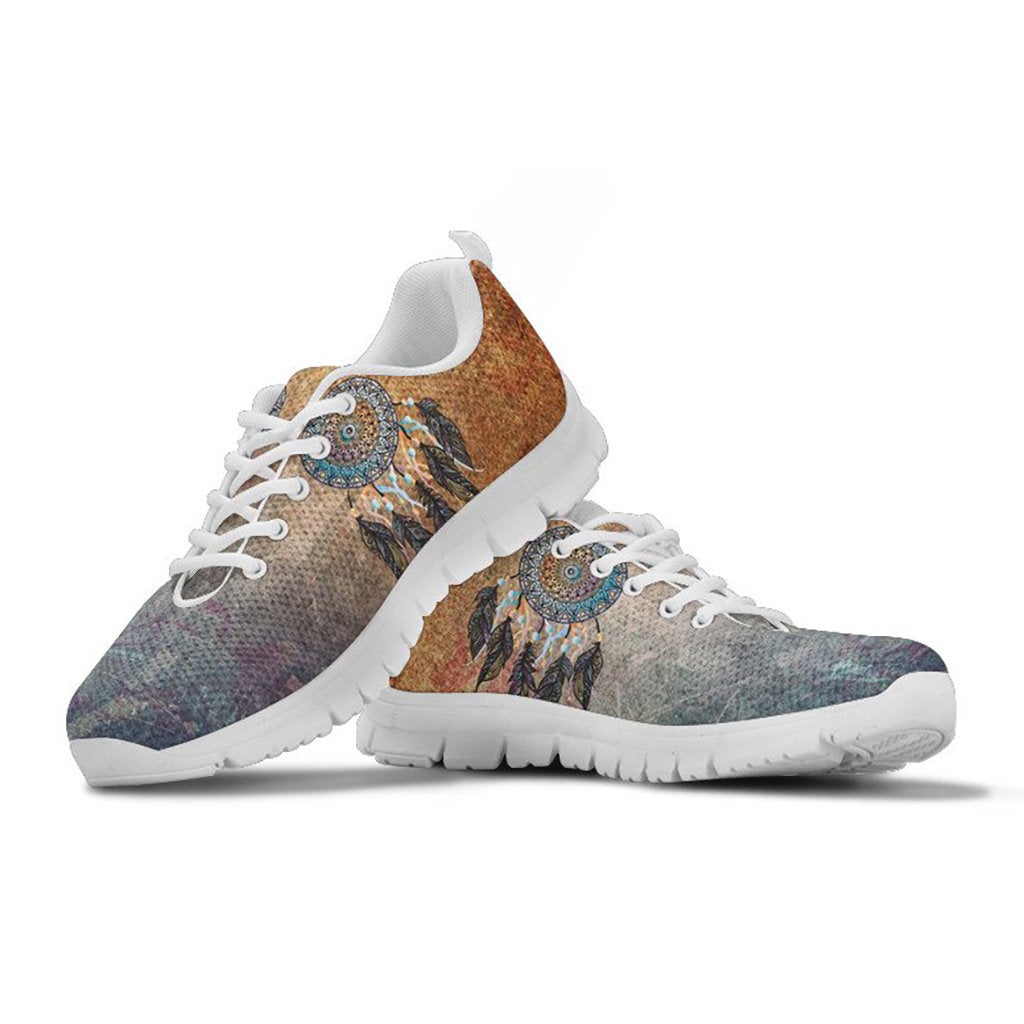 Brown Boho Dream Catcher Sneakers