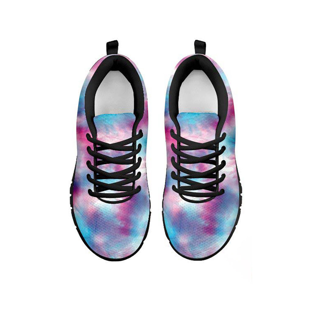 Pink & Purple Tie Dye Abstract Sneakers