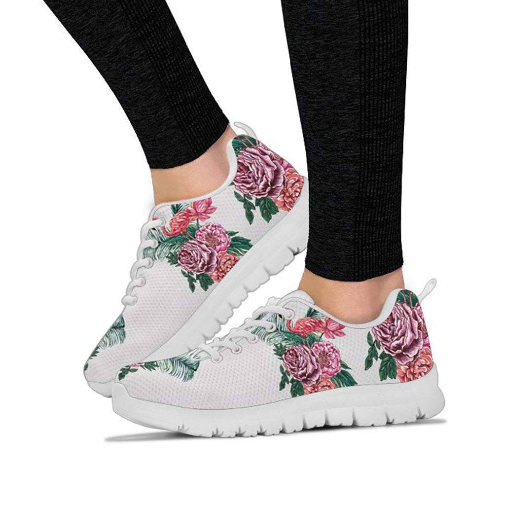 Pink Roses Sneakers