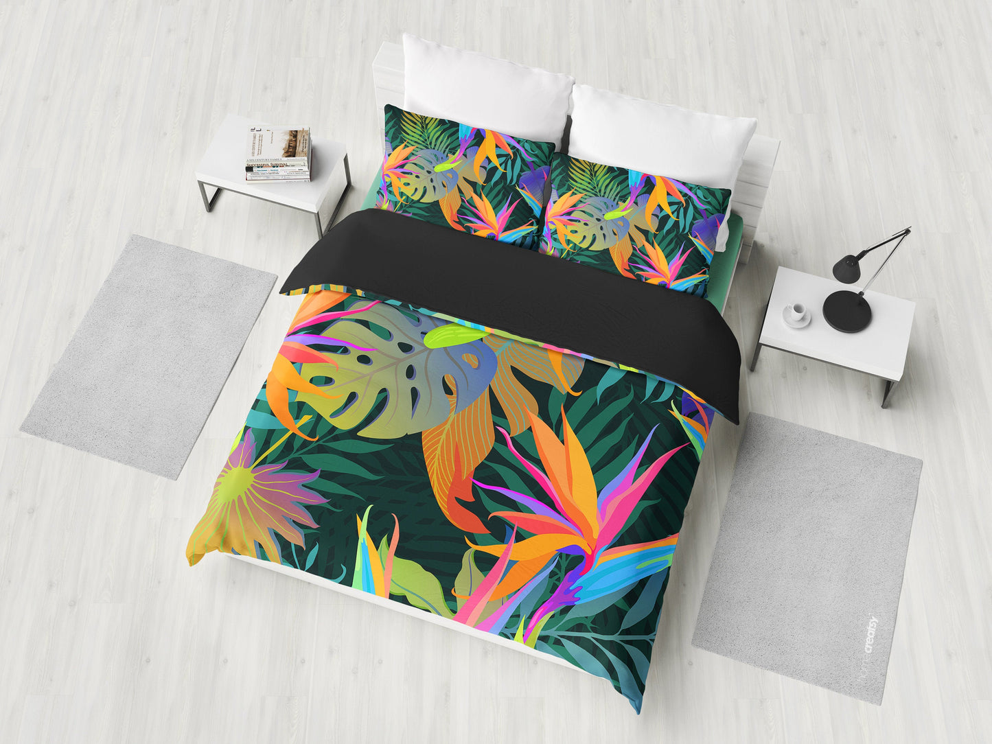Colorful Plants Bedding Set