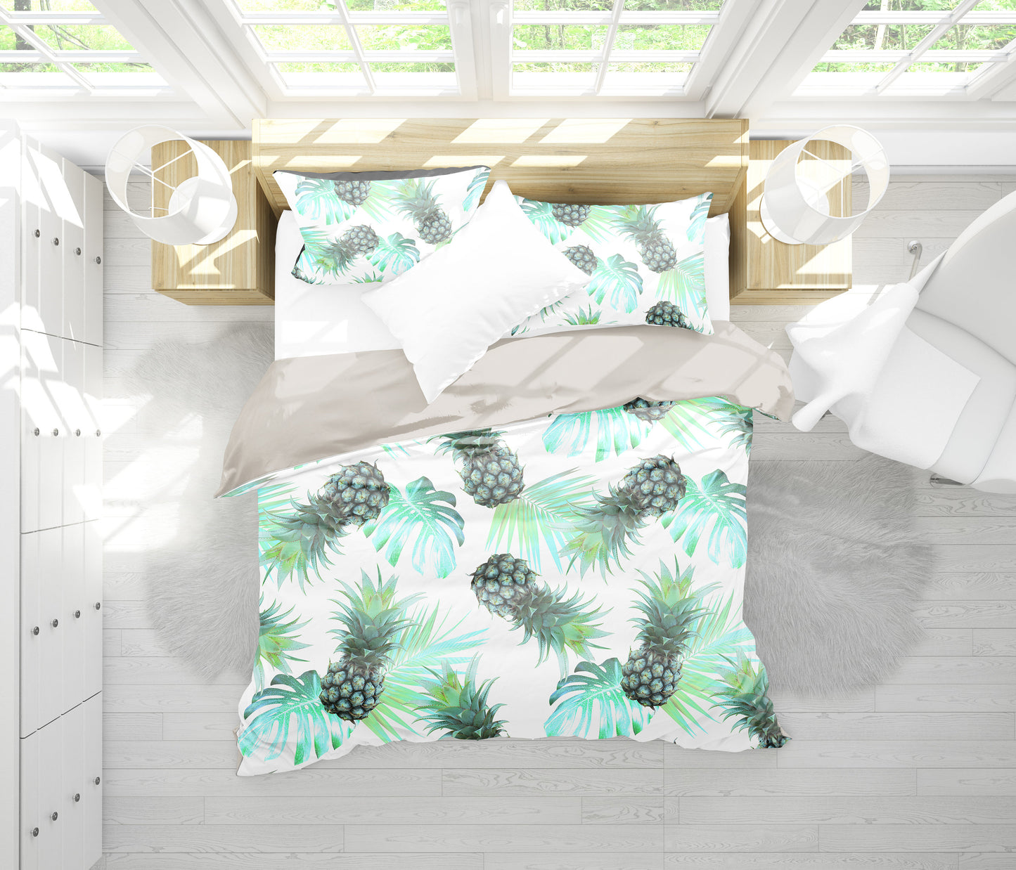 Pineapples Bedding Set