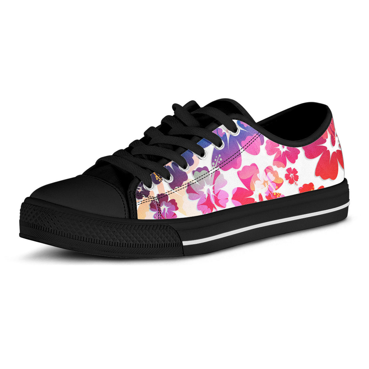 Colorful Aloha Flowers Shoes