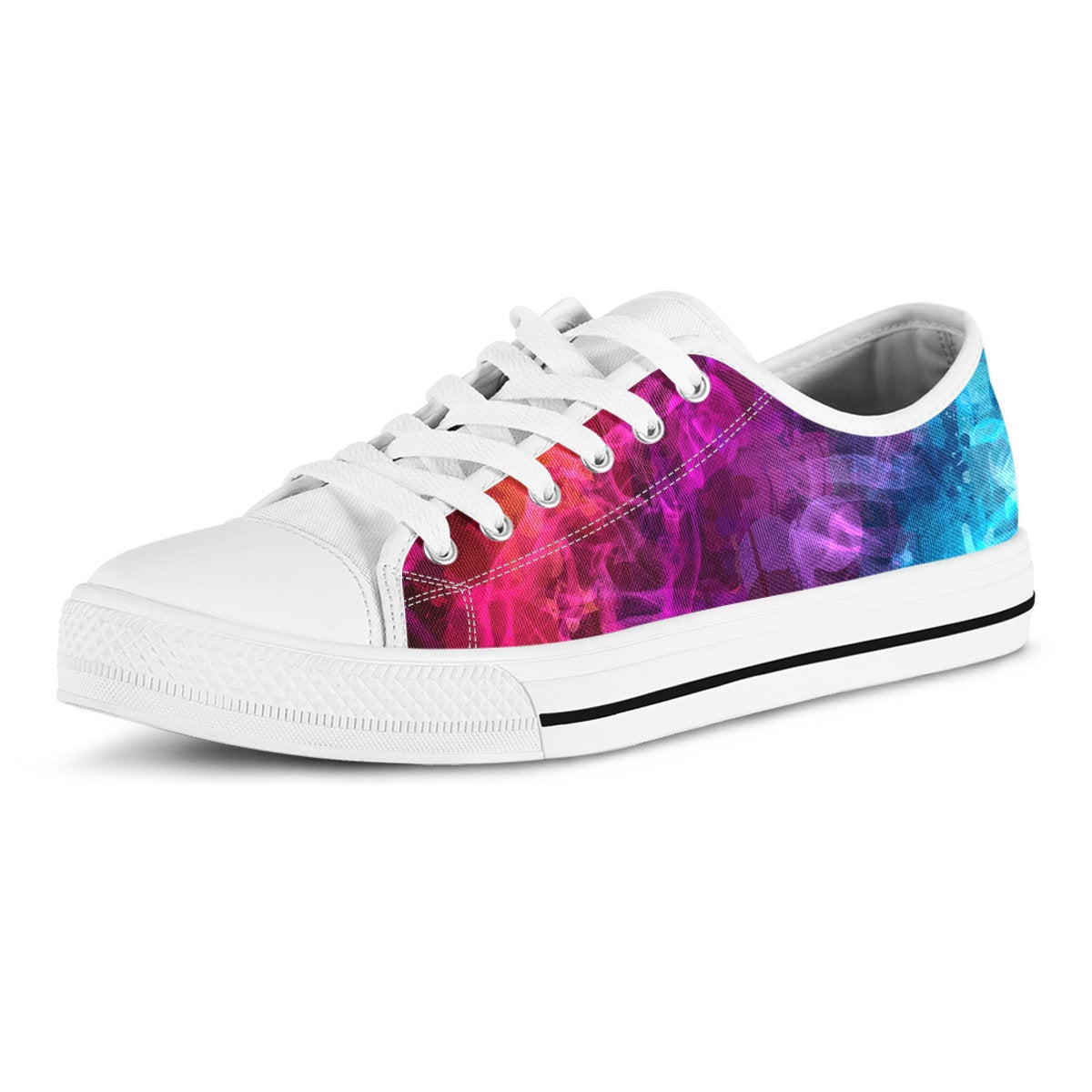 Blue & Purple Smoke Shoes