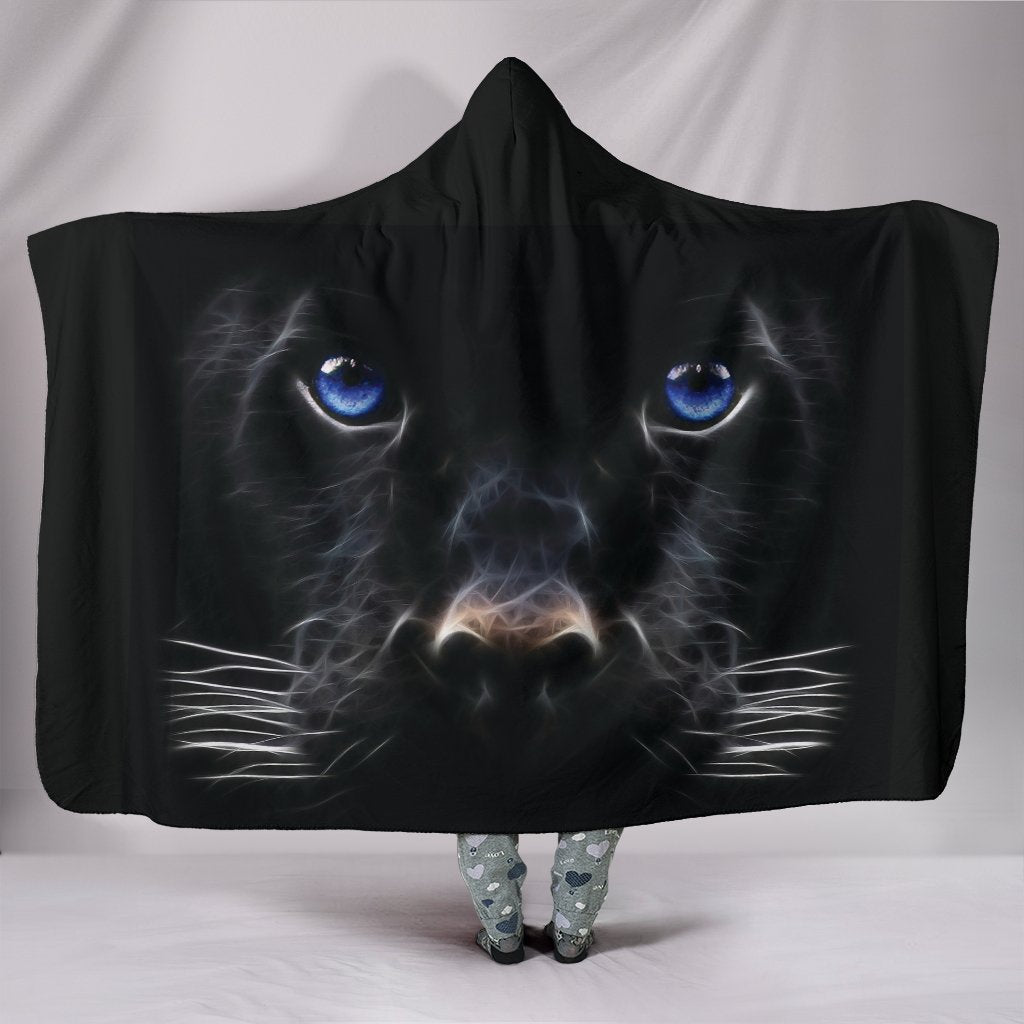 Black Panther Hooded Blanket