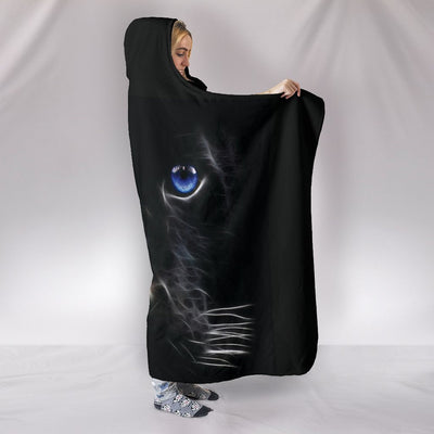 Black Panther Hooded Blanket