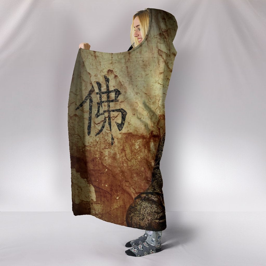 Buddha Tree Hooded Blanket