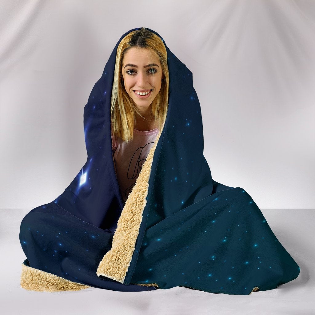 Leo Zodiac Hooded Blanket