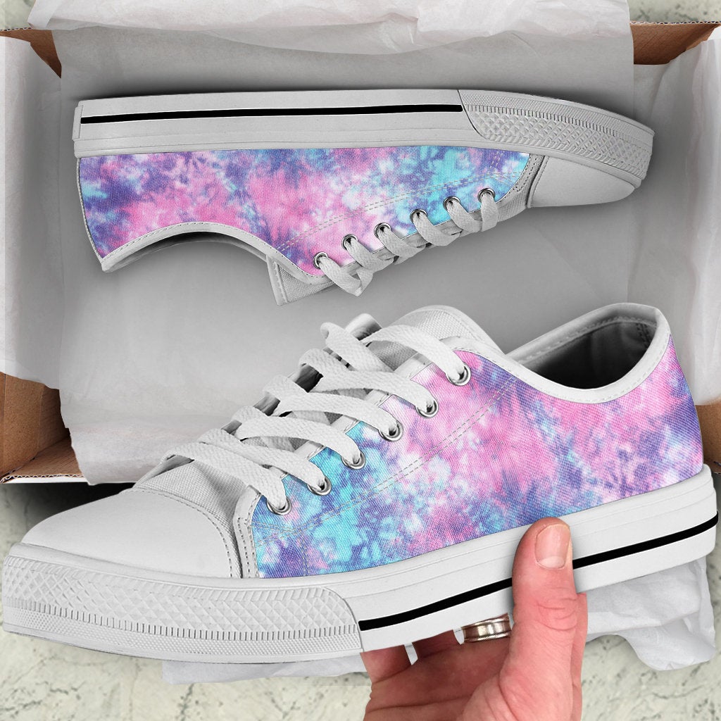 Blue & Pink Cotton Candy Shoes