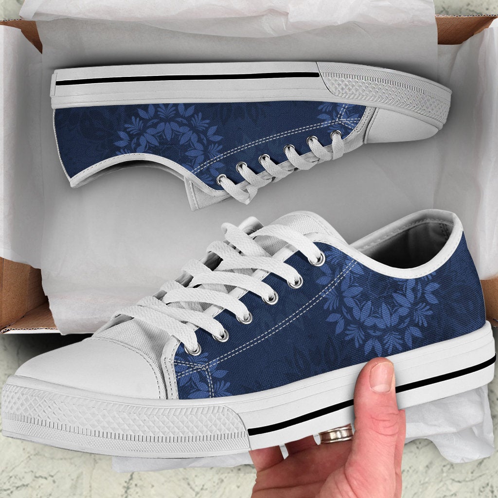 Navy Blue Mandalas Shoes