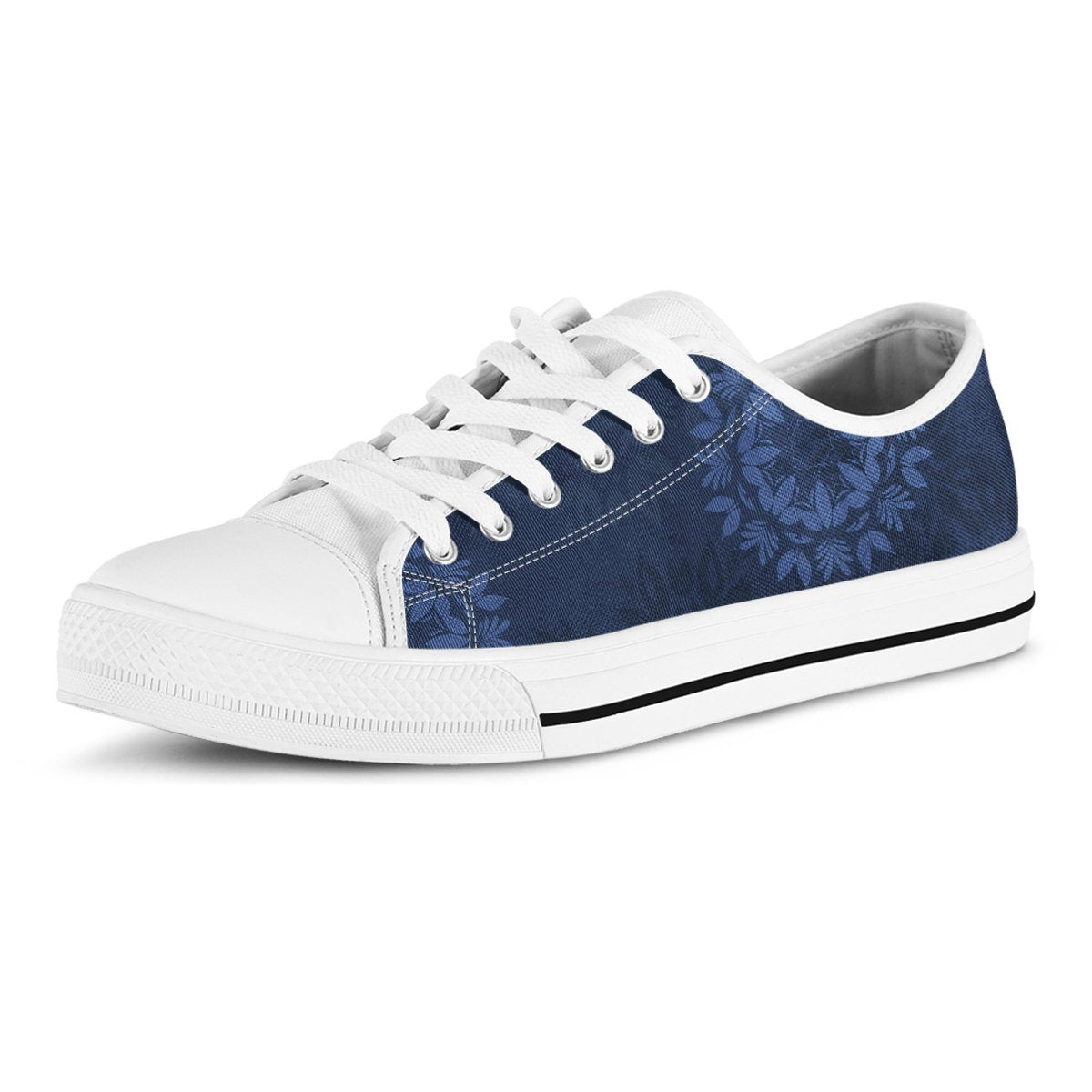 Navy Blue Mandalas Shoes