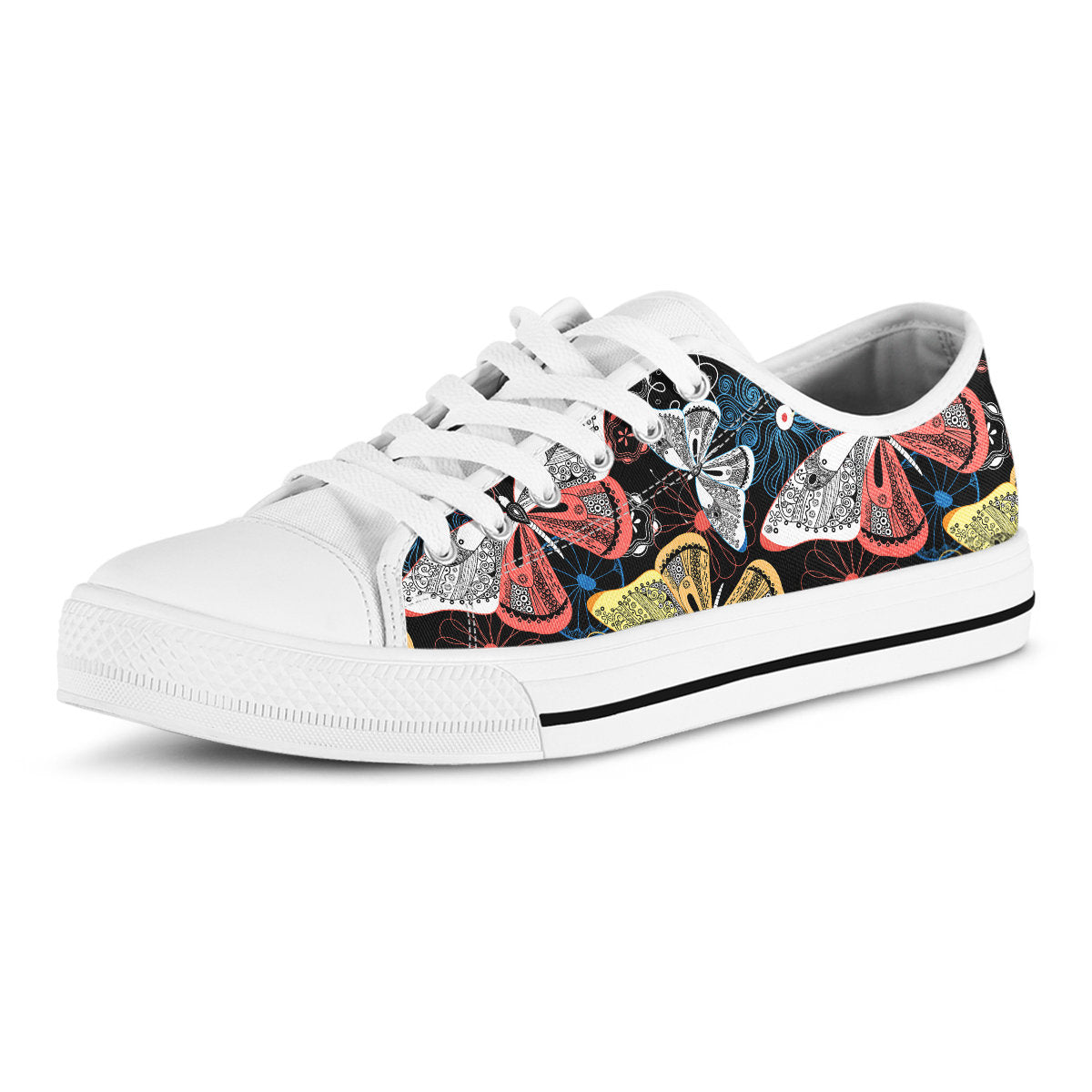 Colorful Butterflies Decor Shoes