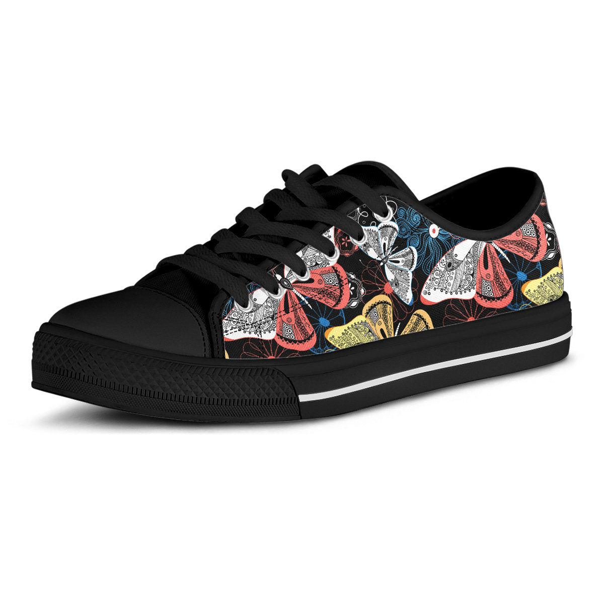 Colorful Butterflies Decor Shoes