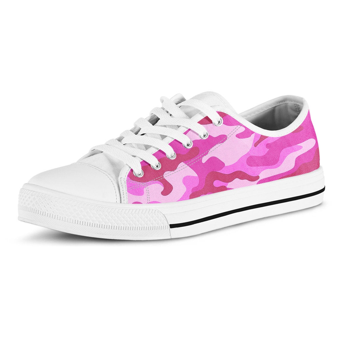 Pink Camouflage Shoes