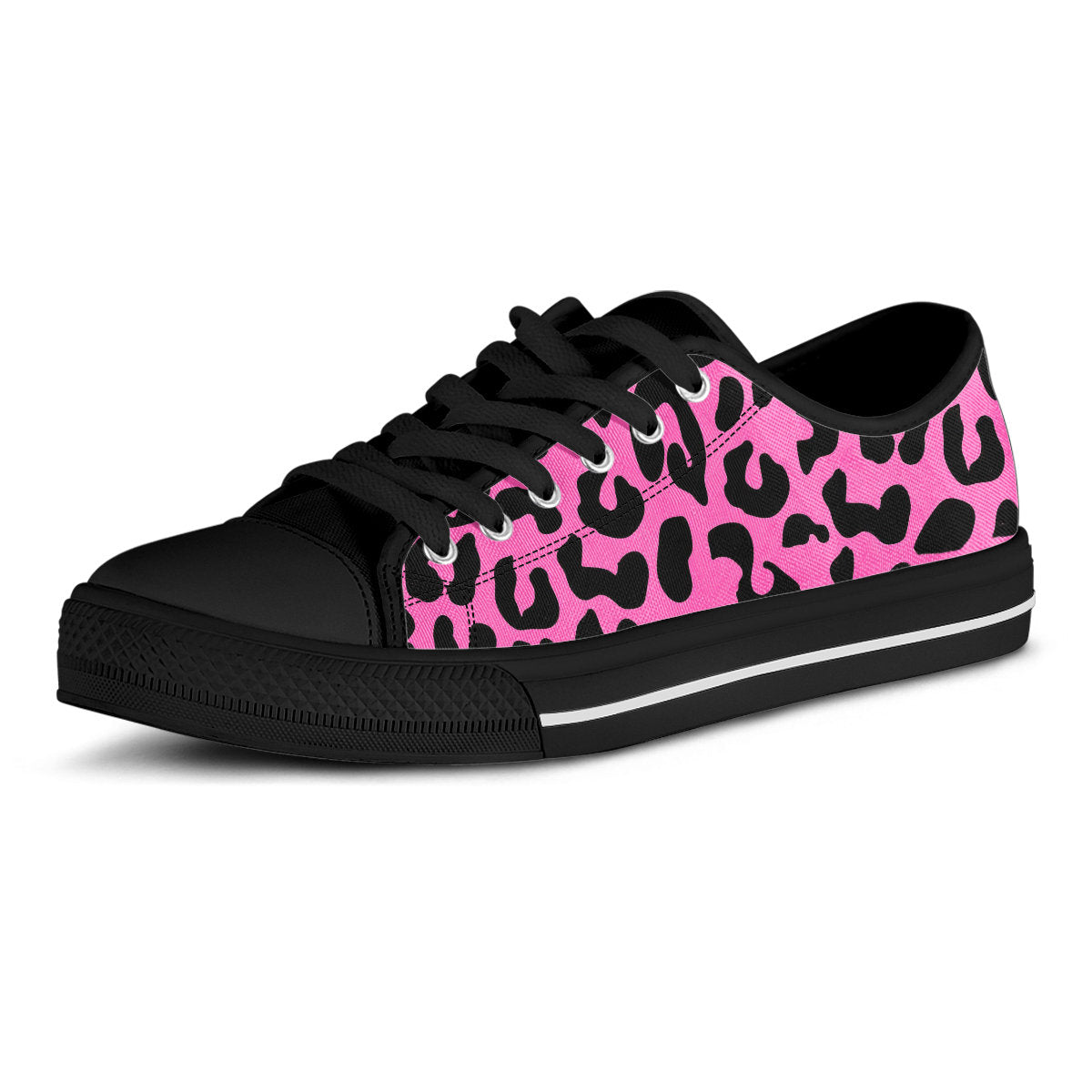 Pink Leopard Print Shoes