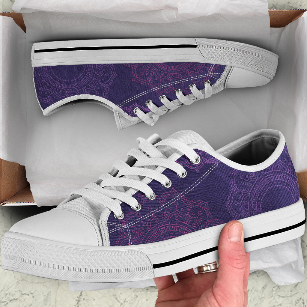 Purple Mandalas Shoes
