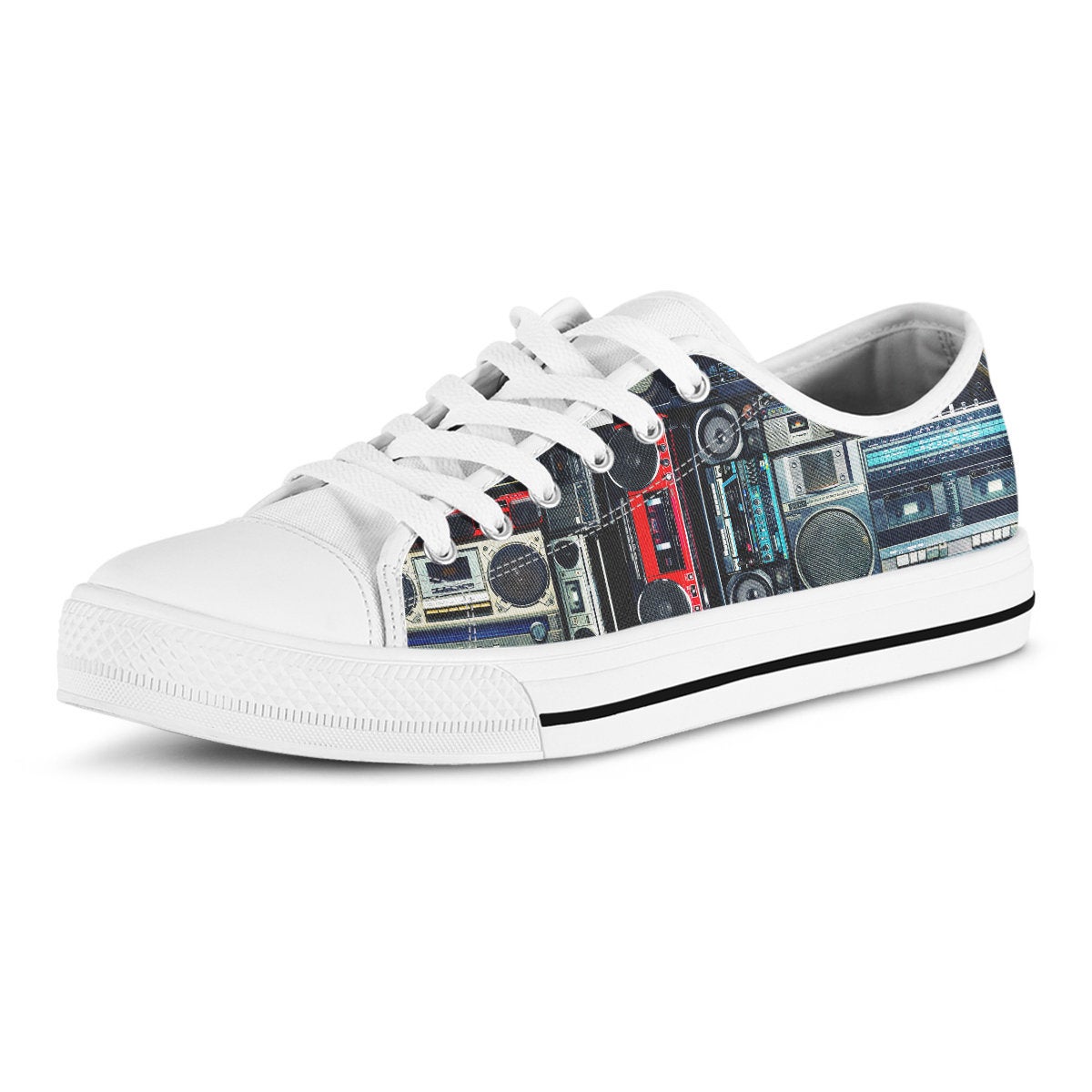 Vintage Boombox Stereos Shoes