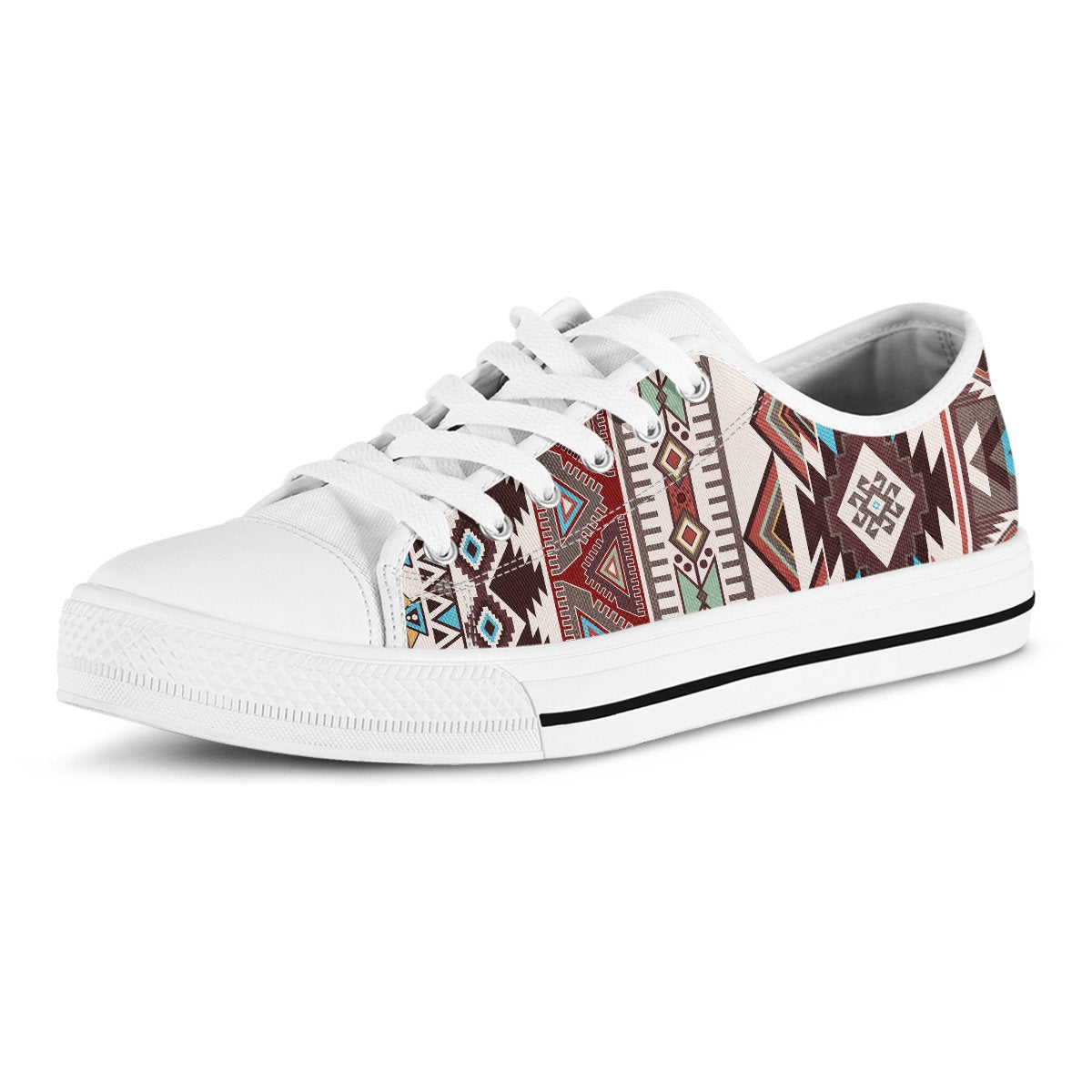 Brown Boho Aztec Shoes