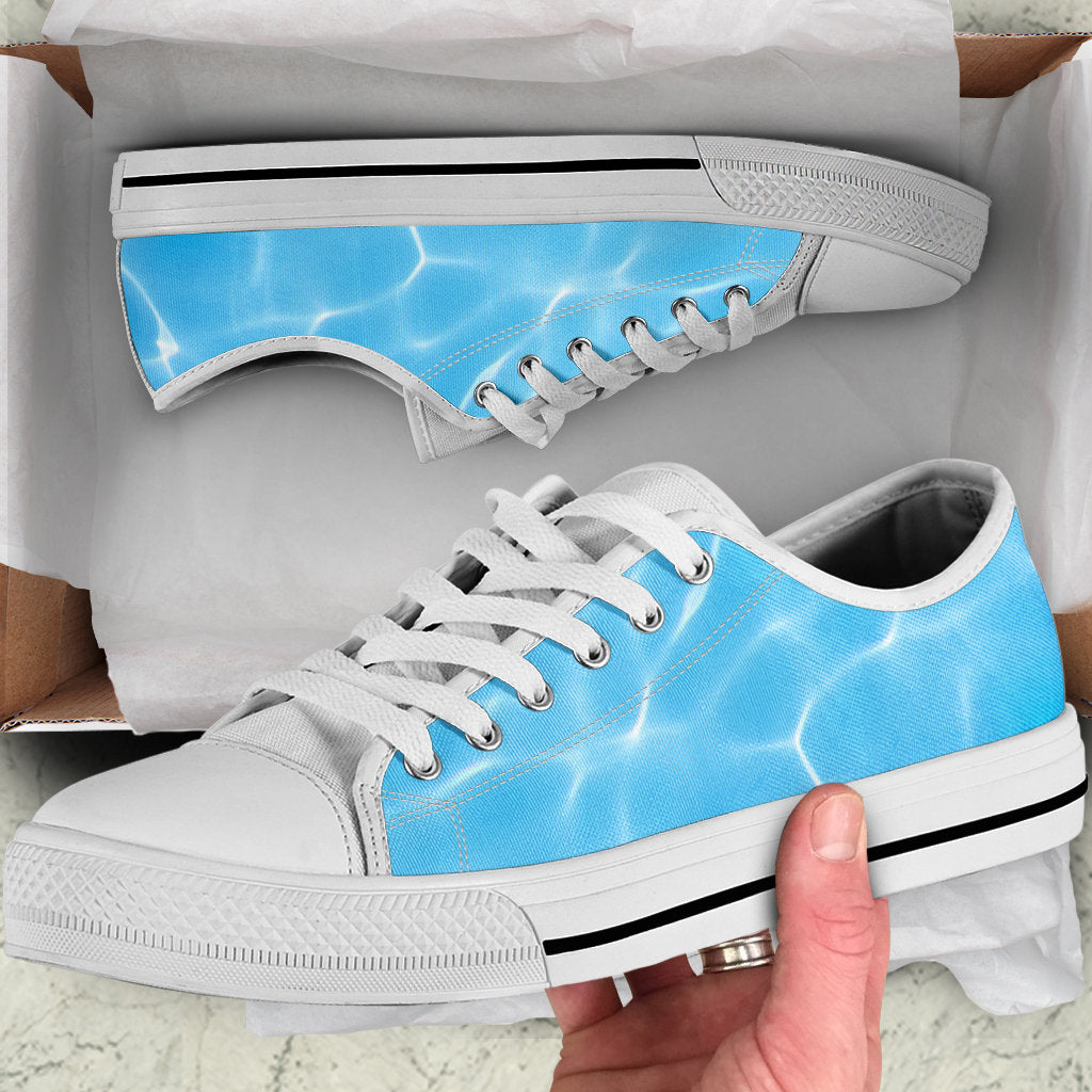 Light Blue Water Surface Shoes