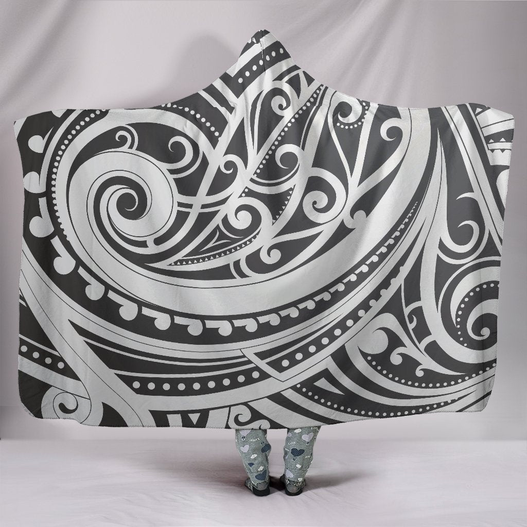Tribal Maori Hooded Blanket