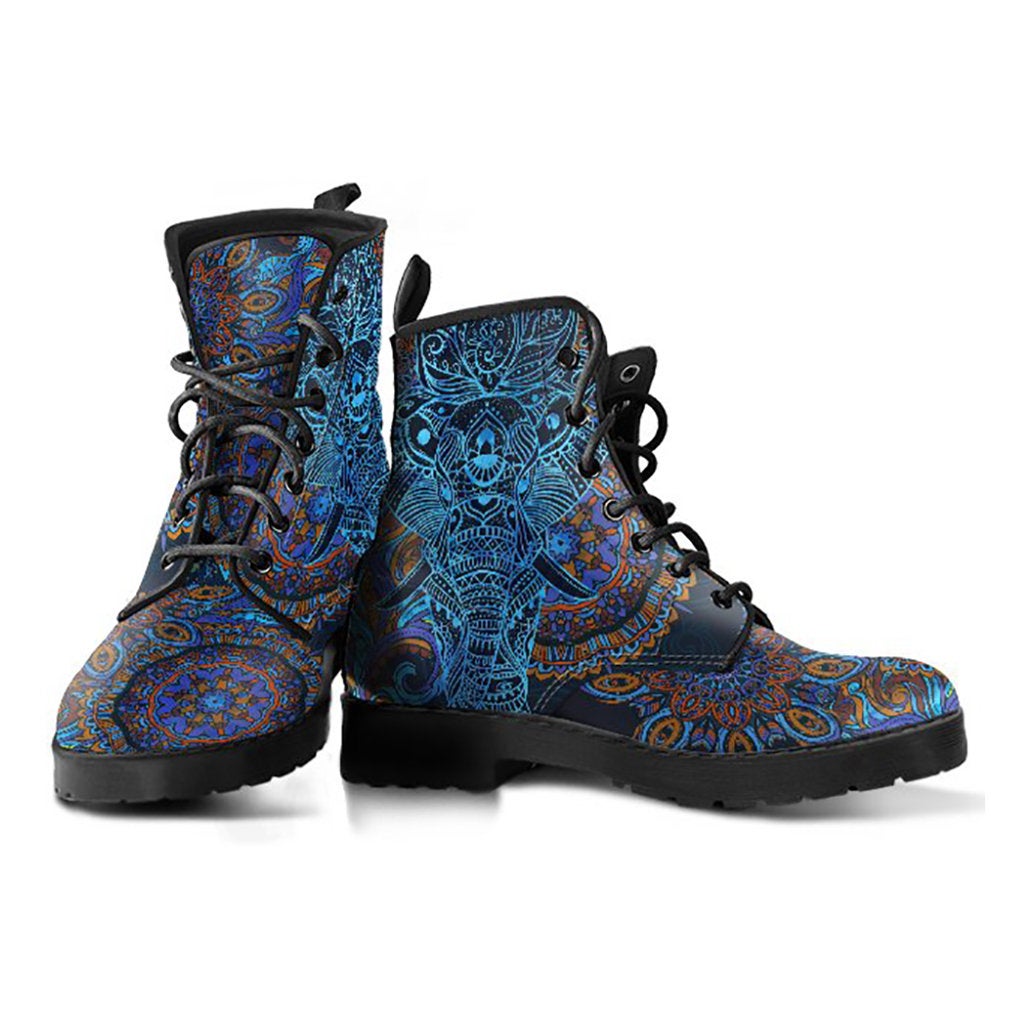 Elephant Mandala Womens Boots