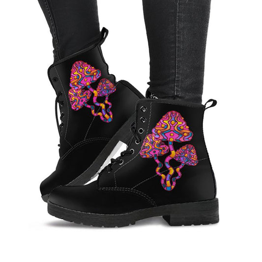 Magic Mushrooms Womens Boots