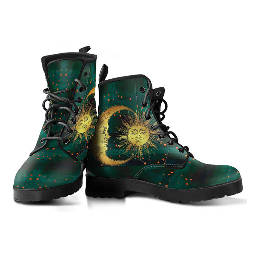 Brown Sun & Moon Womens Boots