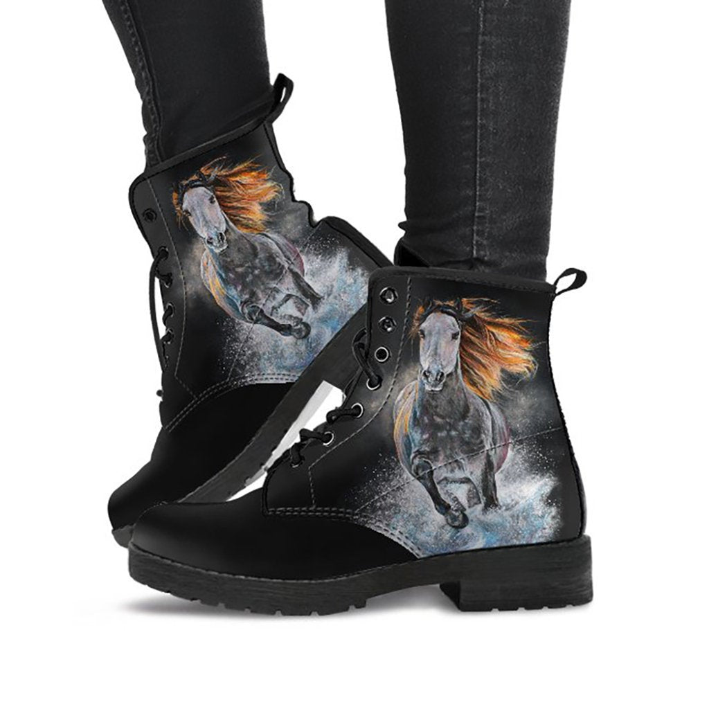 Running Horse Womens Boots