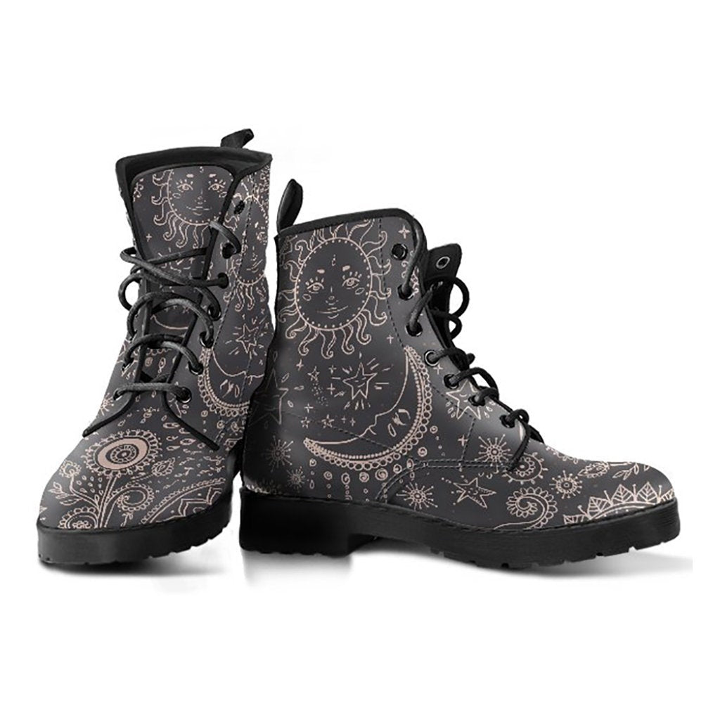 Brown Sun & Moon Womens Boots