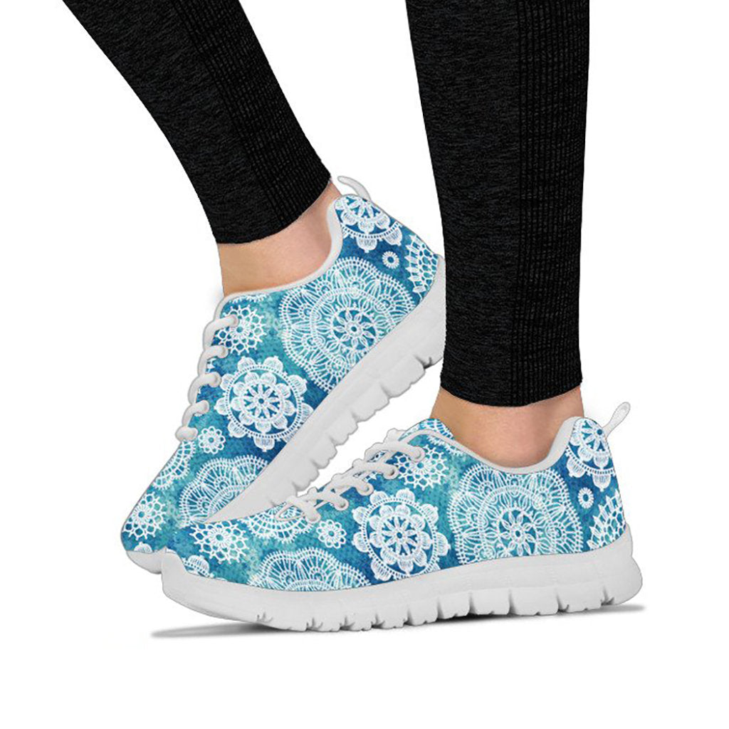 Blue Mandalas Sneakers