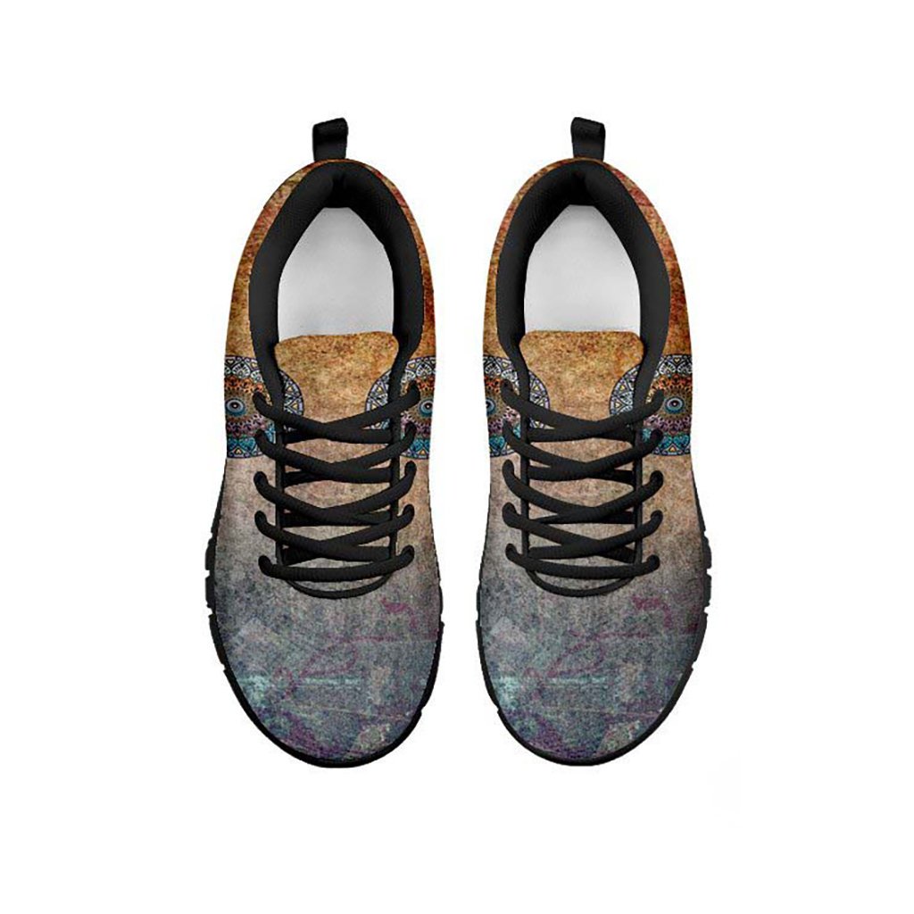 Brown Boho Dream Catcher Sneakers