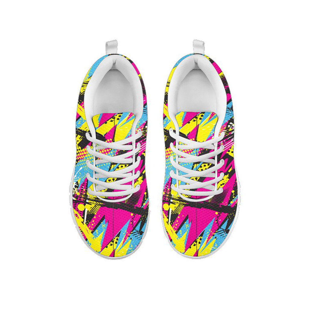 Colorful Abstract Art Sneakers