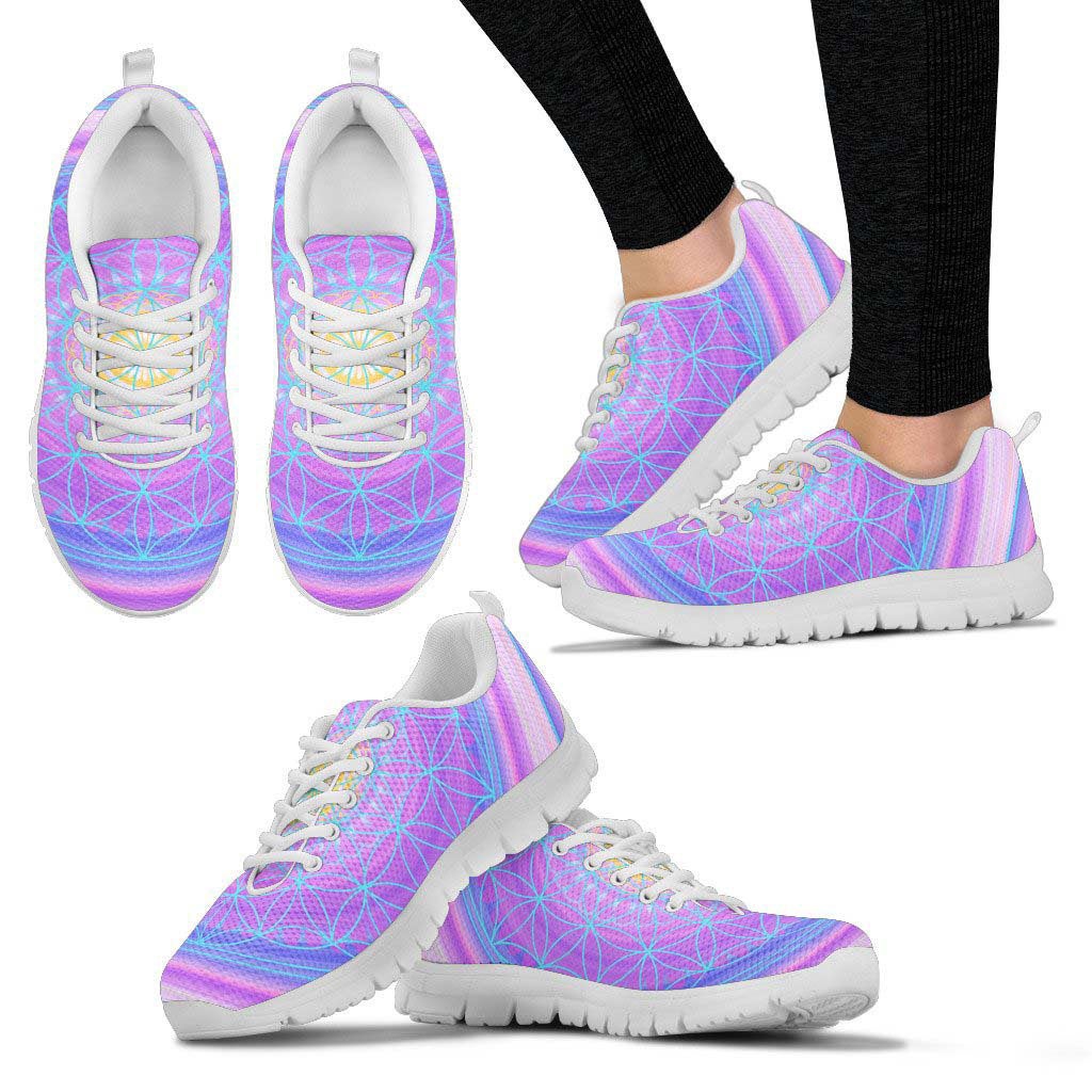 Pink & Purple Mandala Sneakers
