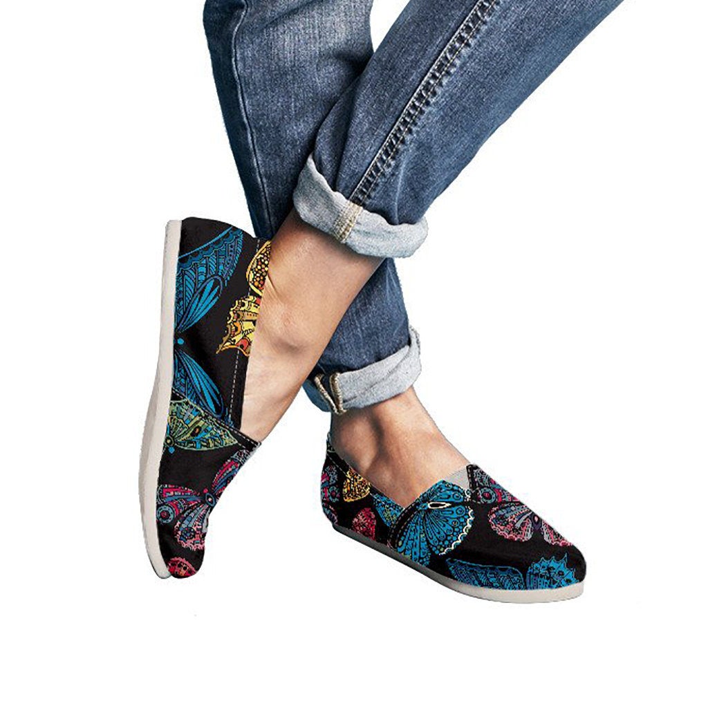 Colorful Butterflies Casual Shoes