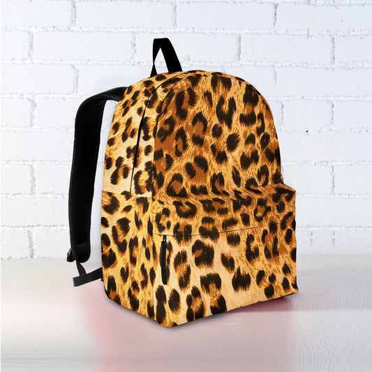 Leopard Print Backpack