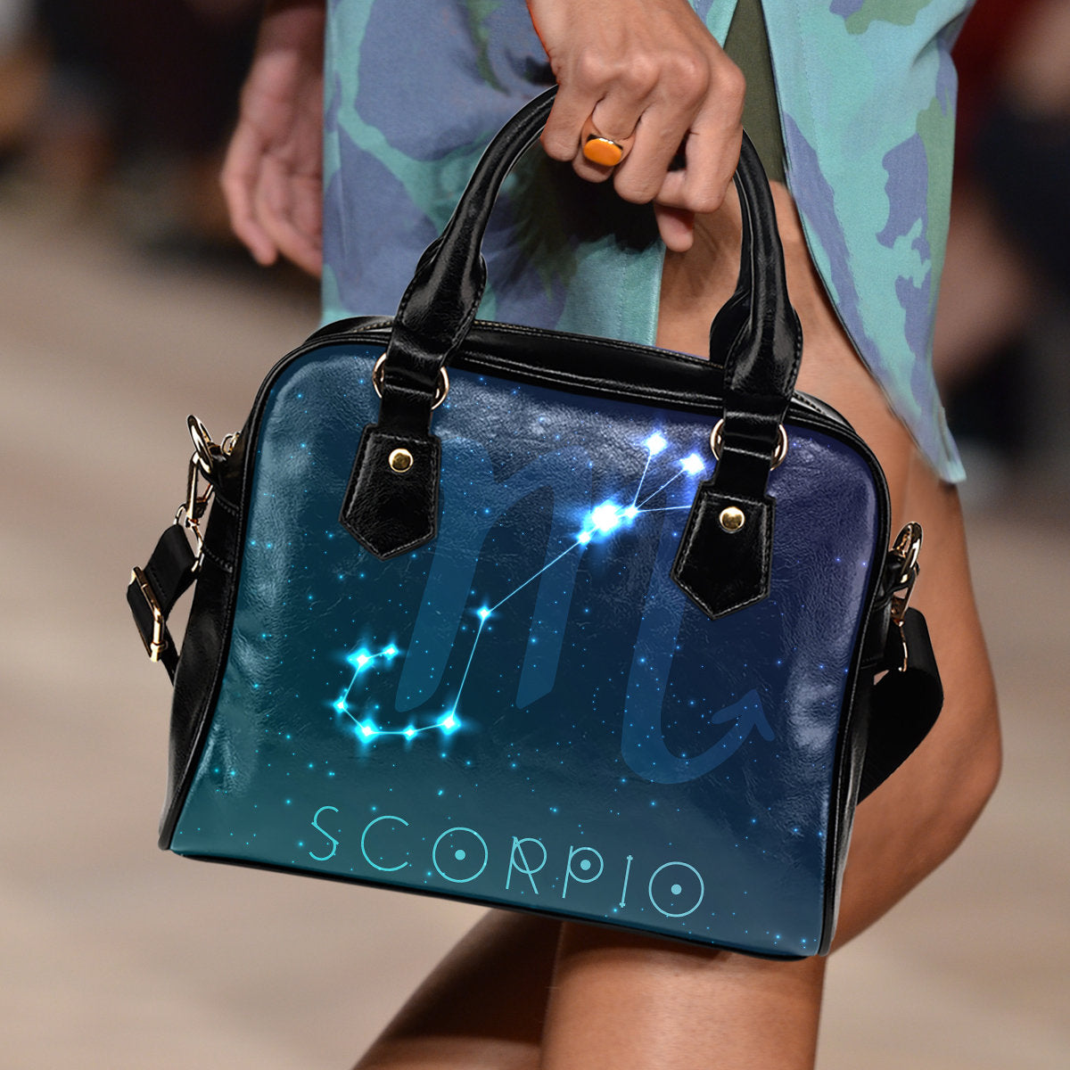 Scorpio Zodiac Shoulder Handbag