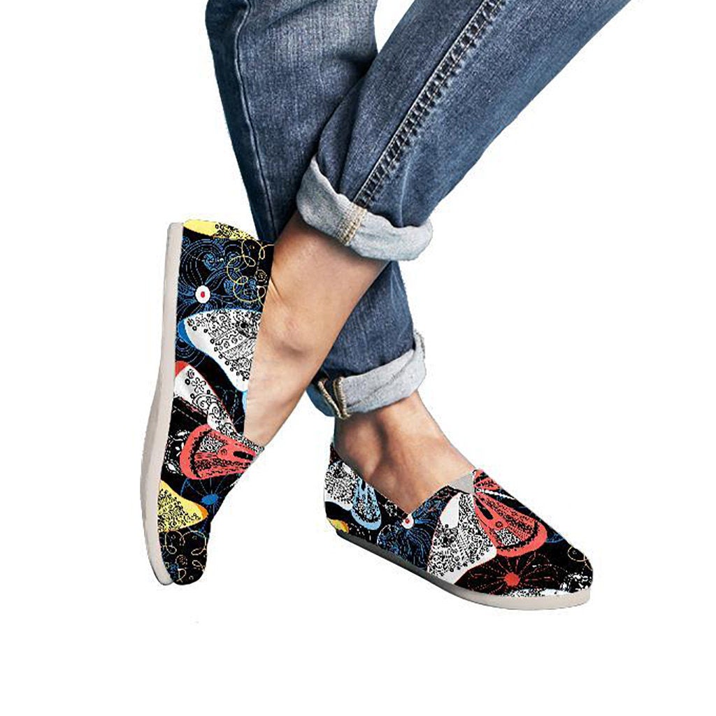 Colorful Butterflies Decor Casual Shoes