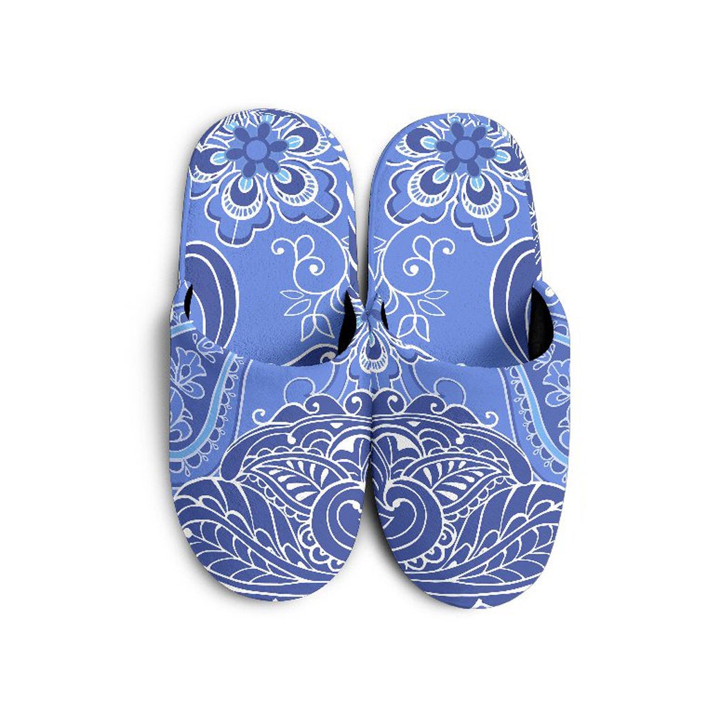 Purple Butterflies Decor Slippers